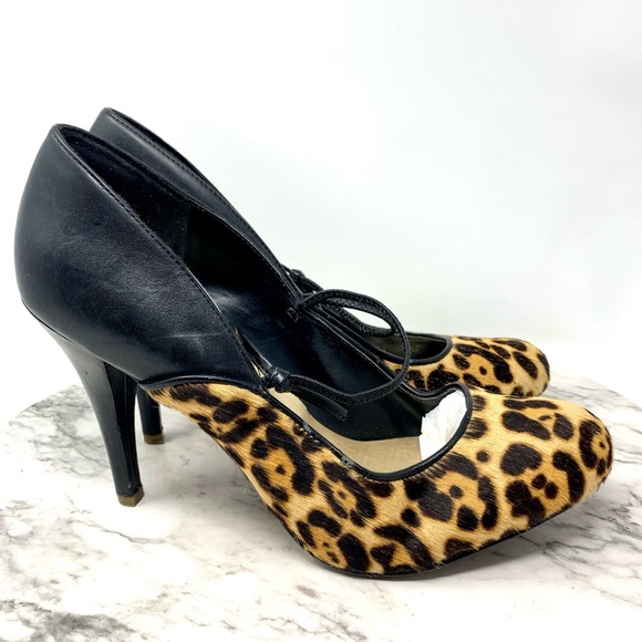 Rockport//AdiPrene By Adidas Presia Mary Jane Two Tone Leopard pumps 43/11.5 - Picture 2 of 16